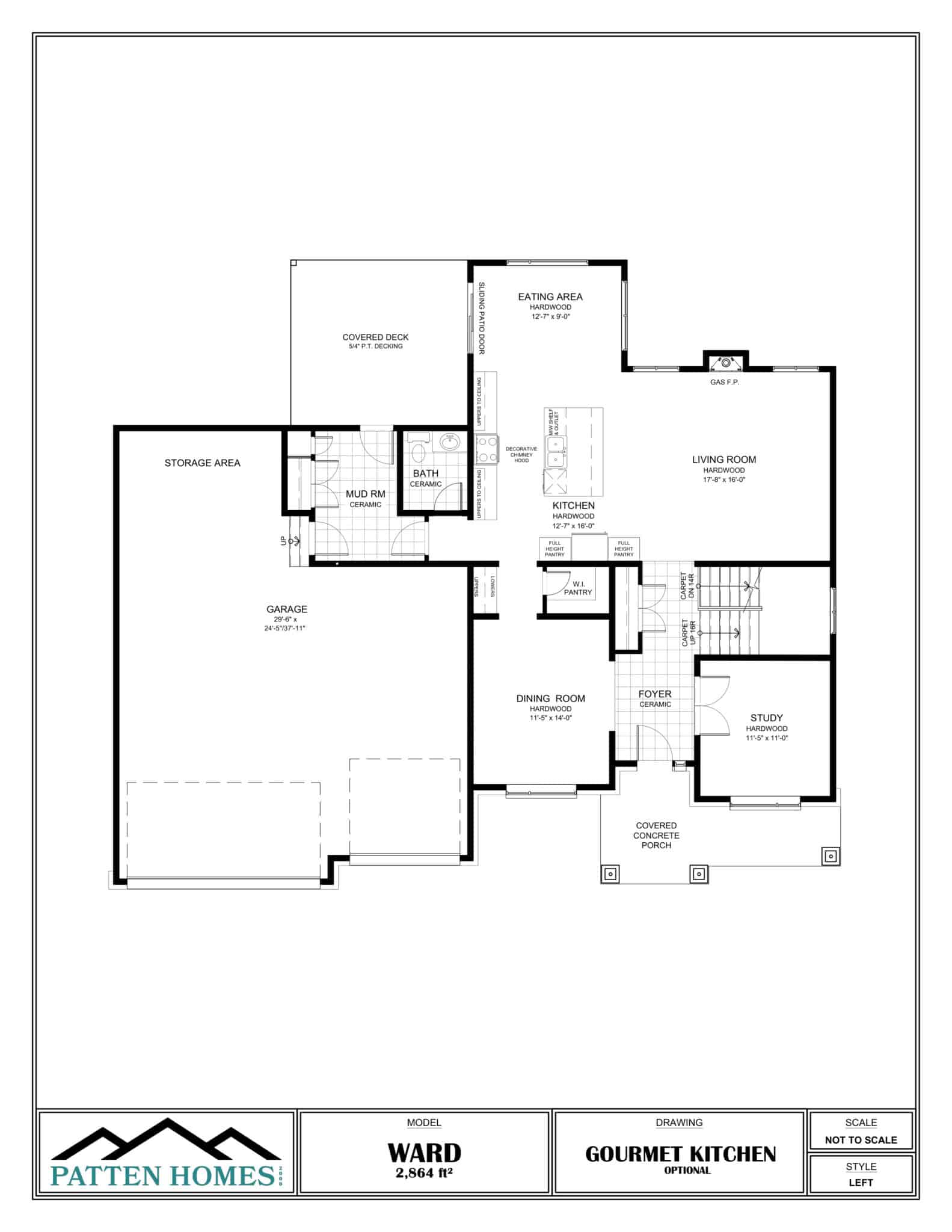 Ward Blacklines - Left-4