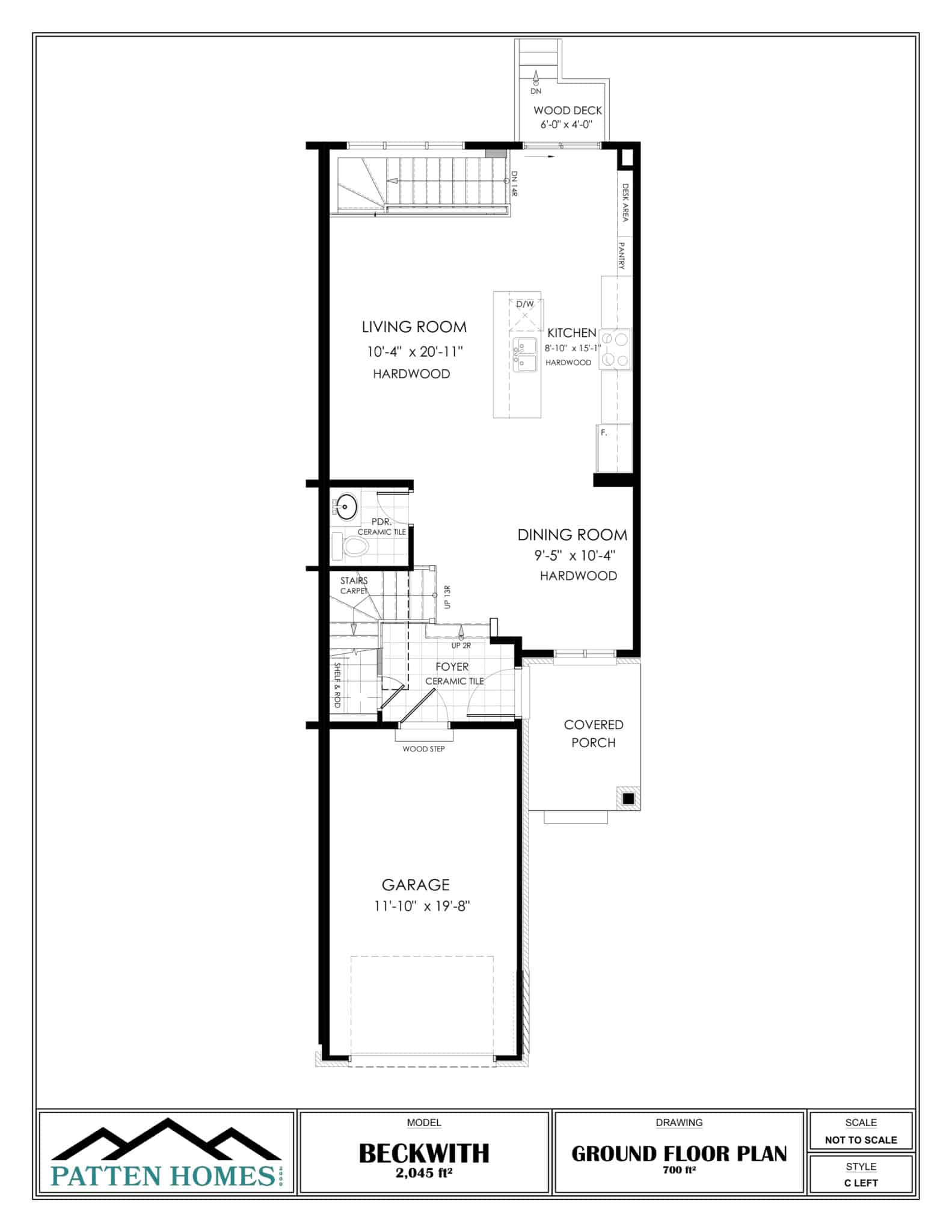 Beckwith Finished Basement - Left (2 Bed)-2