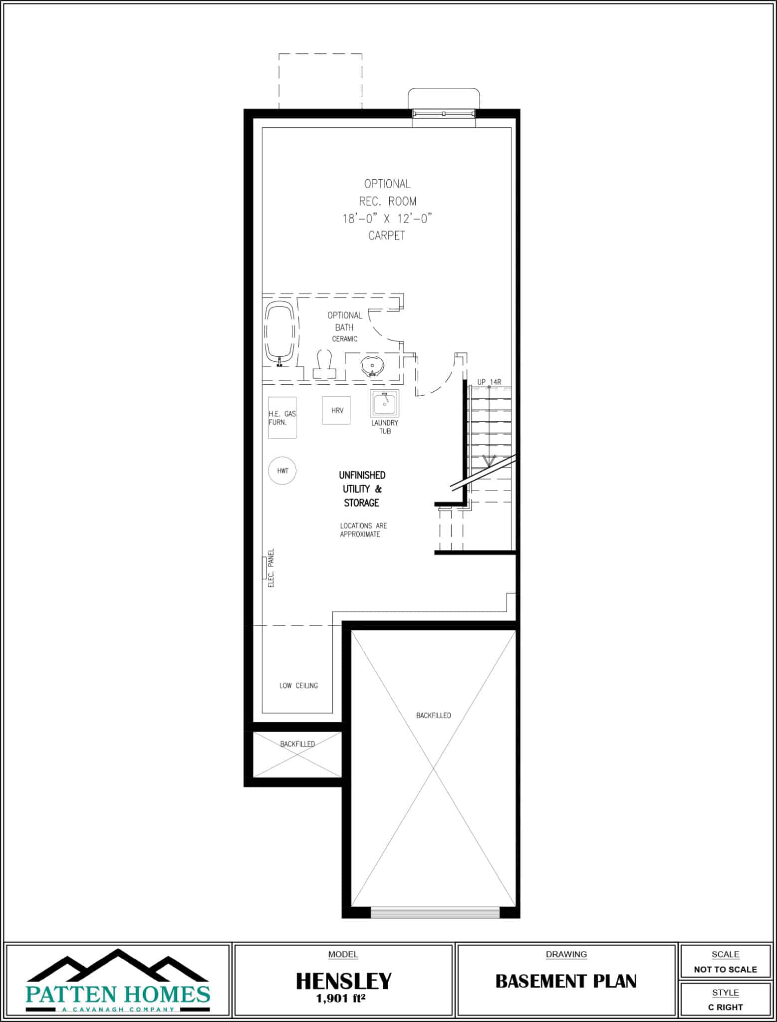 Patten-Homes_Hensley_C_Right_Basement-Unfinished
